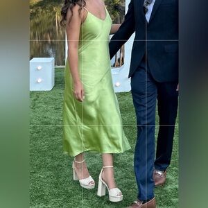 Lucy Paris Green Wedding Guest Dress